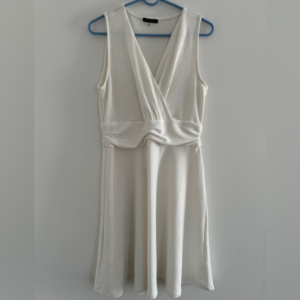 Tommy Hilfiger Sleeveless White Lightweight Dress; Size 10; Worn Once.